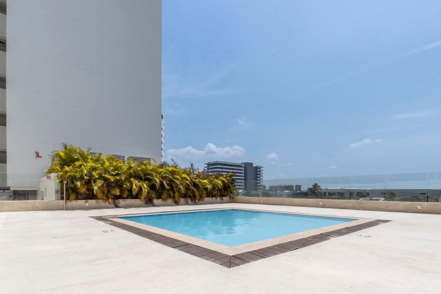 Apartamento Cb1607 Moderna Vista-mar Cerca Al Aeropuerto